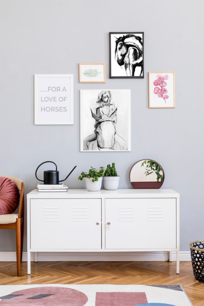 How to make a gallery wall!