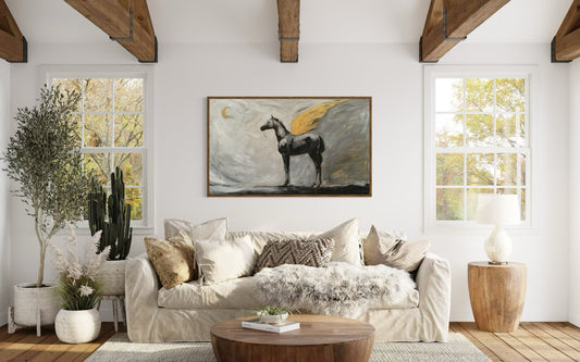 A painting that helped when I was scared