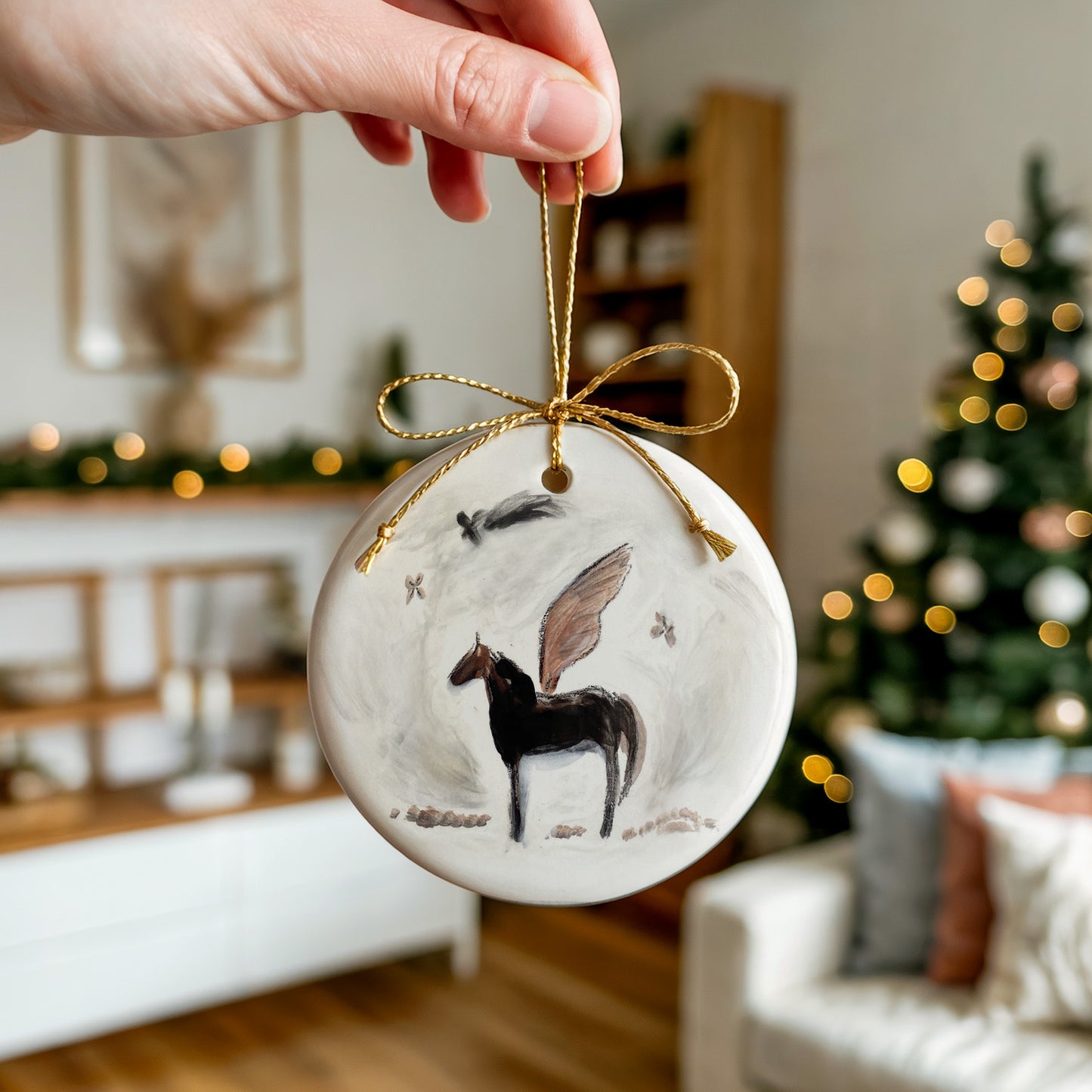 Guardian Ceramic Ornament