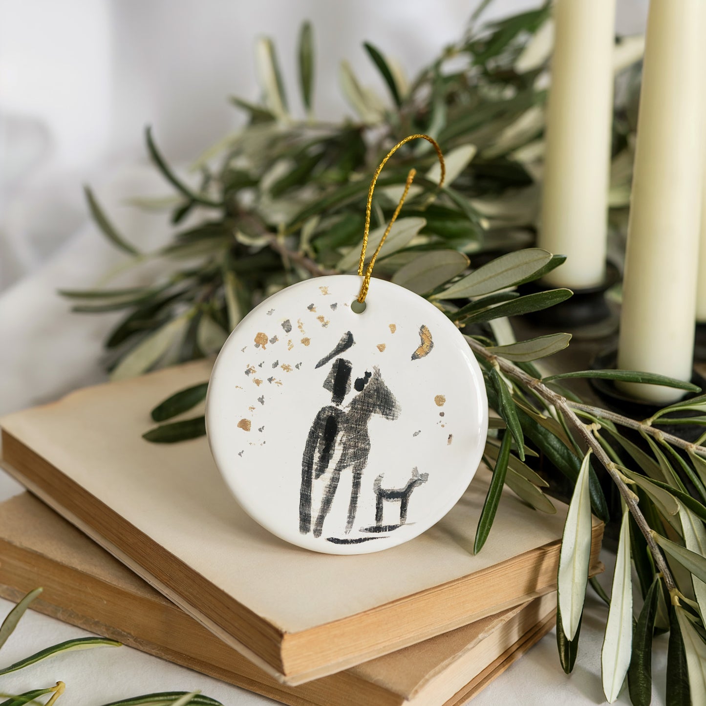 Horse Girl Christmas Ornament Set (Bundle of 3)