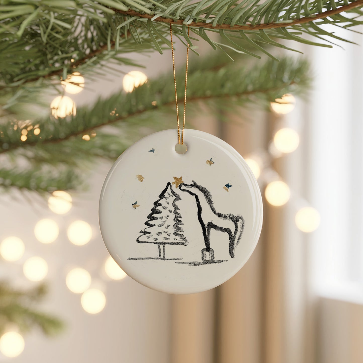 Horse Girl Christmas Ornament Set (Bundle of 3)