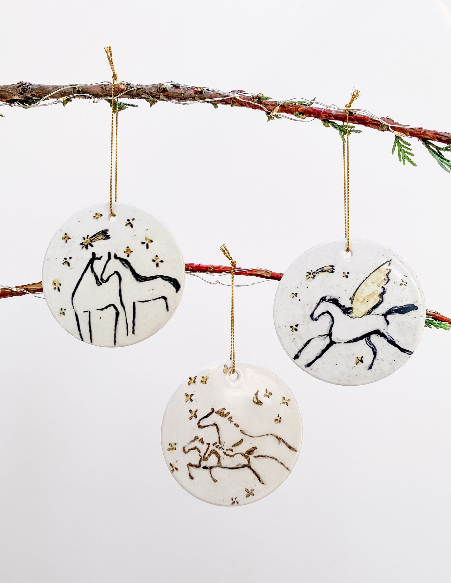 Shooting Stars Ornament Set (Bundle of 3)