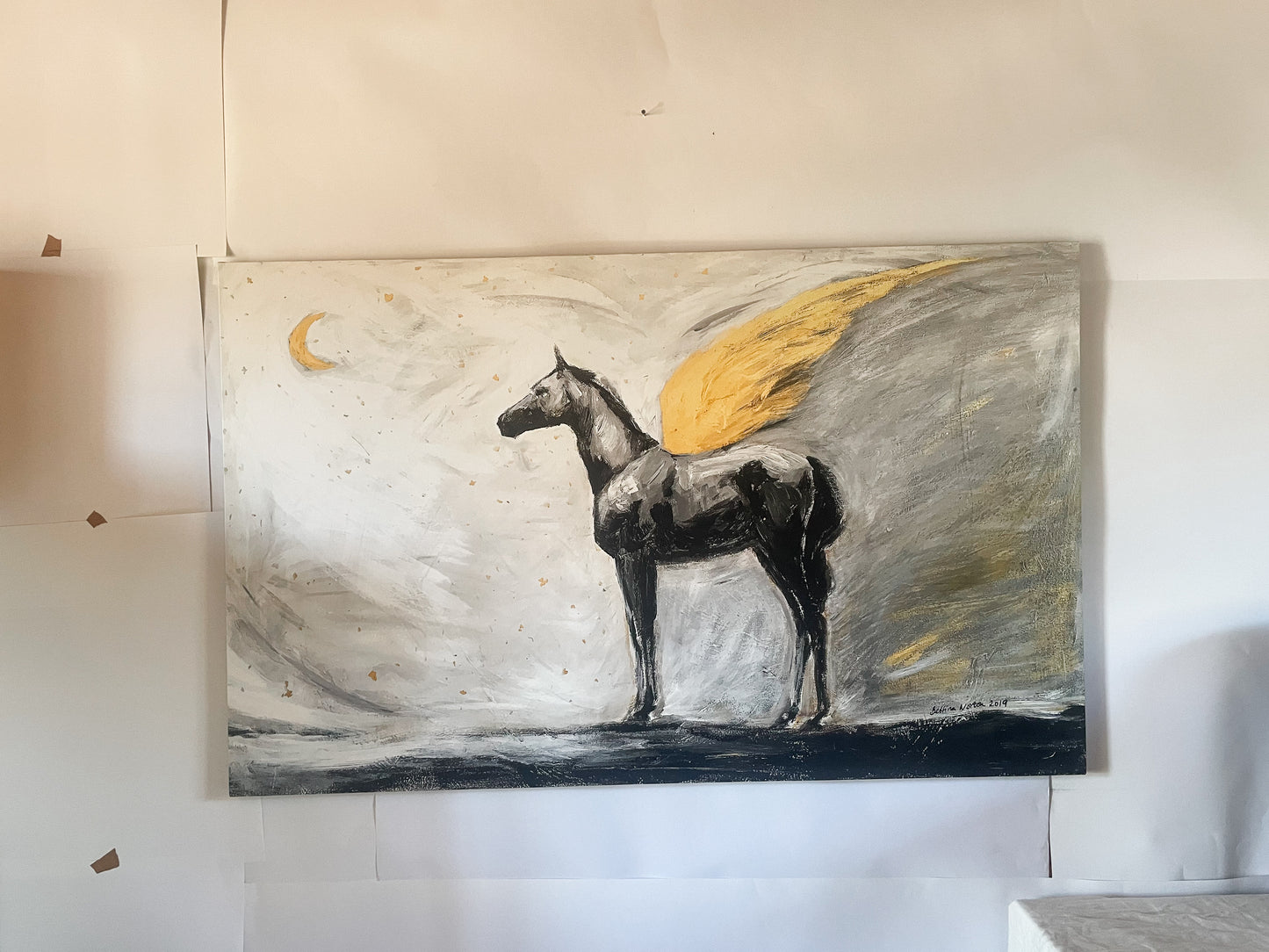 The Light and the Dark - Ready to hang canvas
