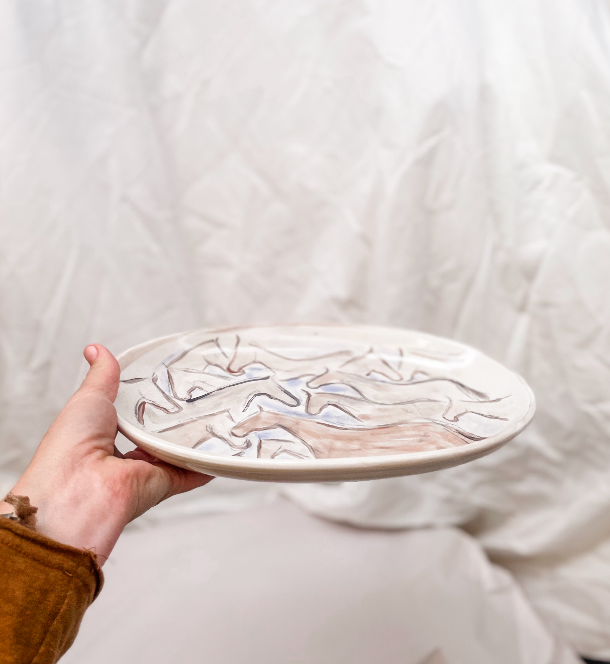 Platter 1 - Hand Painted Platter