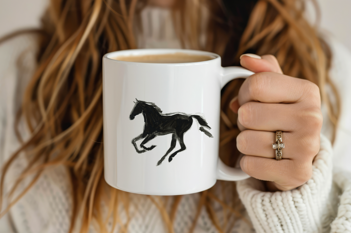 Black Beauty - Set of 2 Mugs