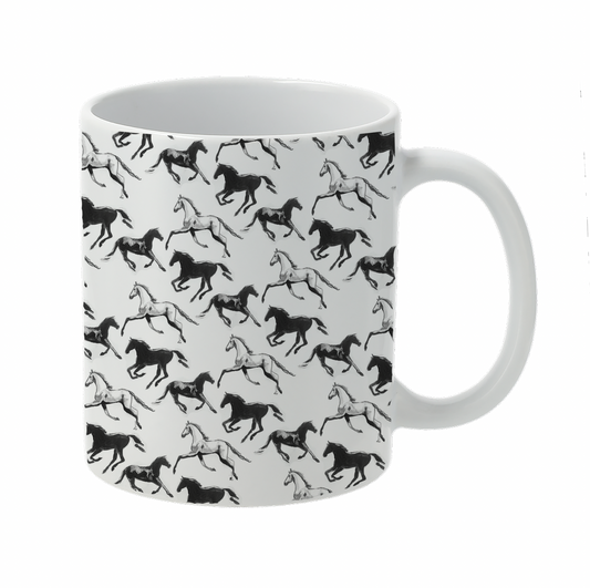 Pony Print Coffee Mug