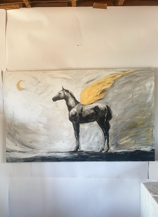 The Light and the Dark - Ready to hang canvas