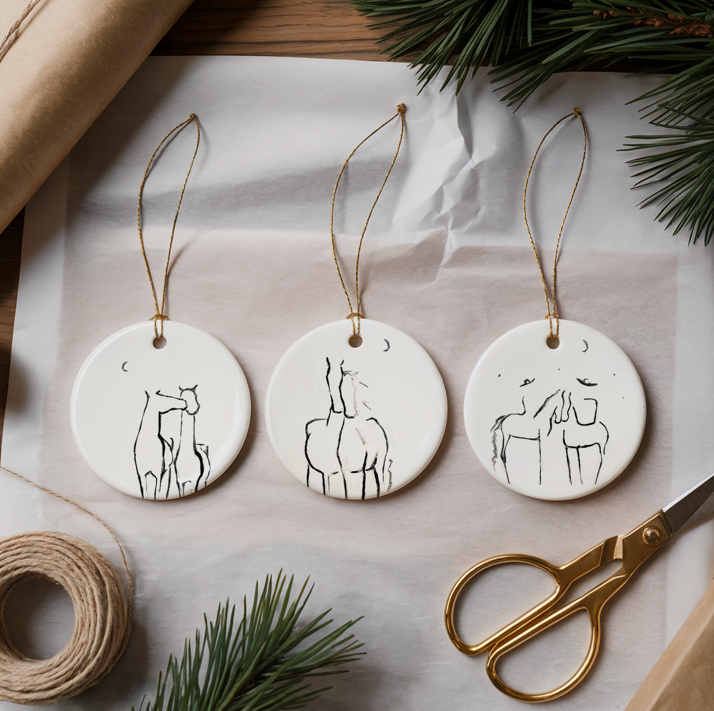 Simplicity Ornament Set (Bundle of 3)