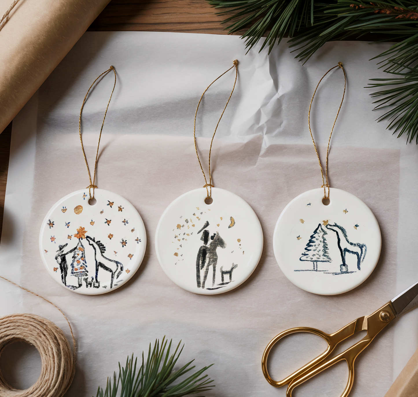 Mystery Ceramic Ornament