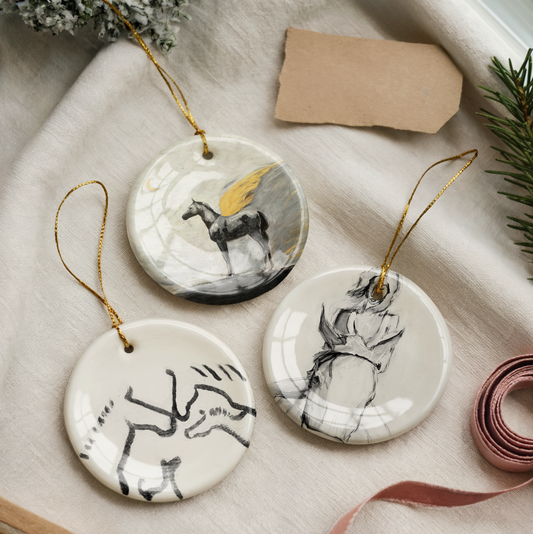 Equine Classics Ornament Set (Bundle of 3)