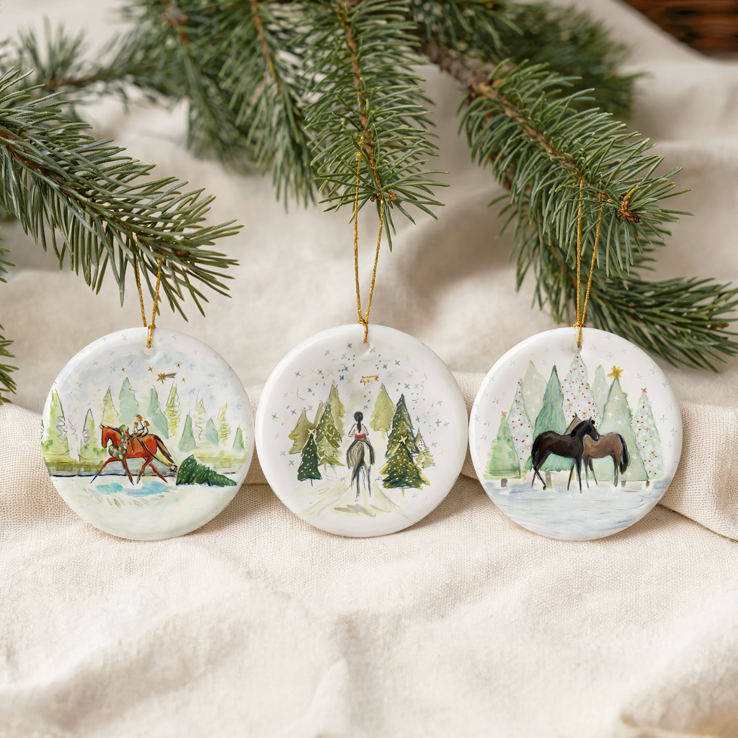 Christmas Ornament Set (Bundle of 3)