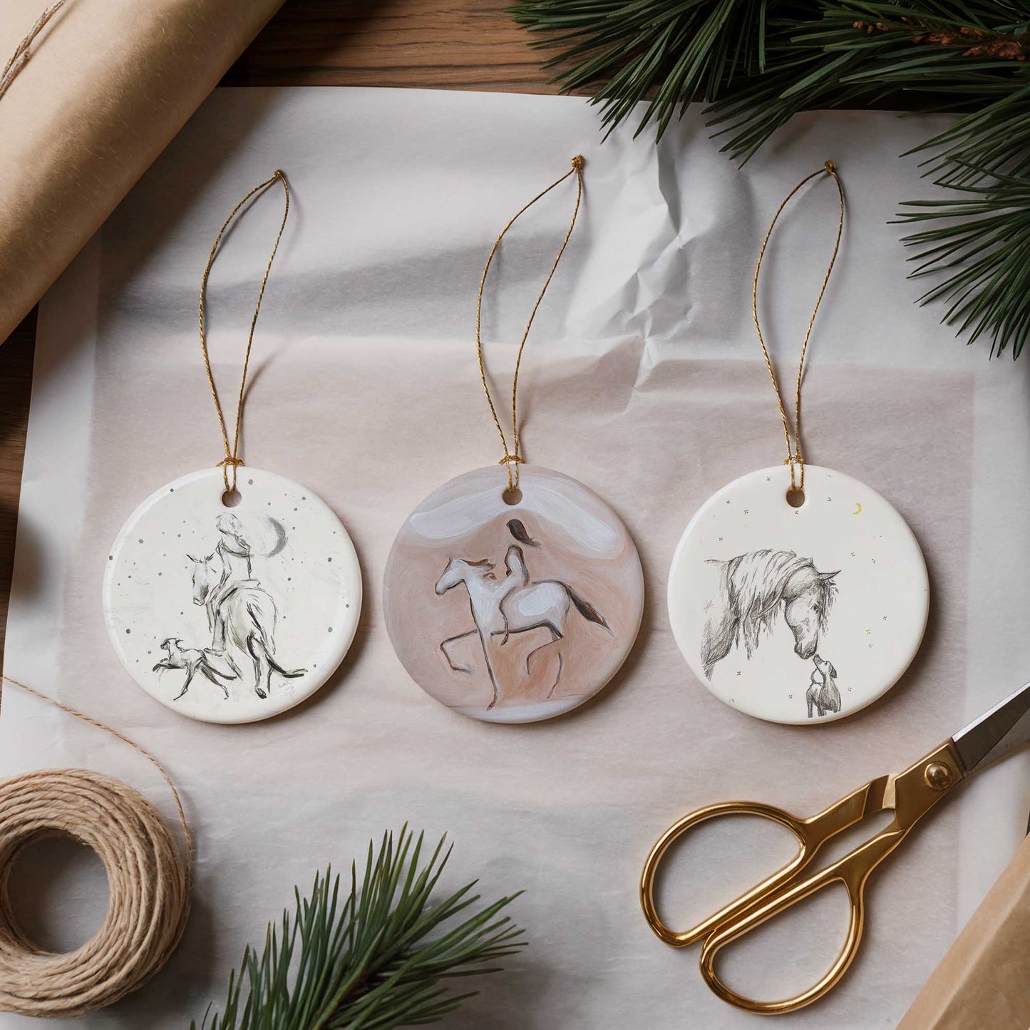 Best Friends Ornament Set (Bundle of 3)