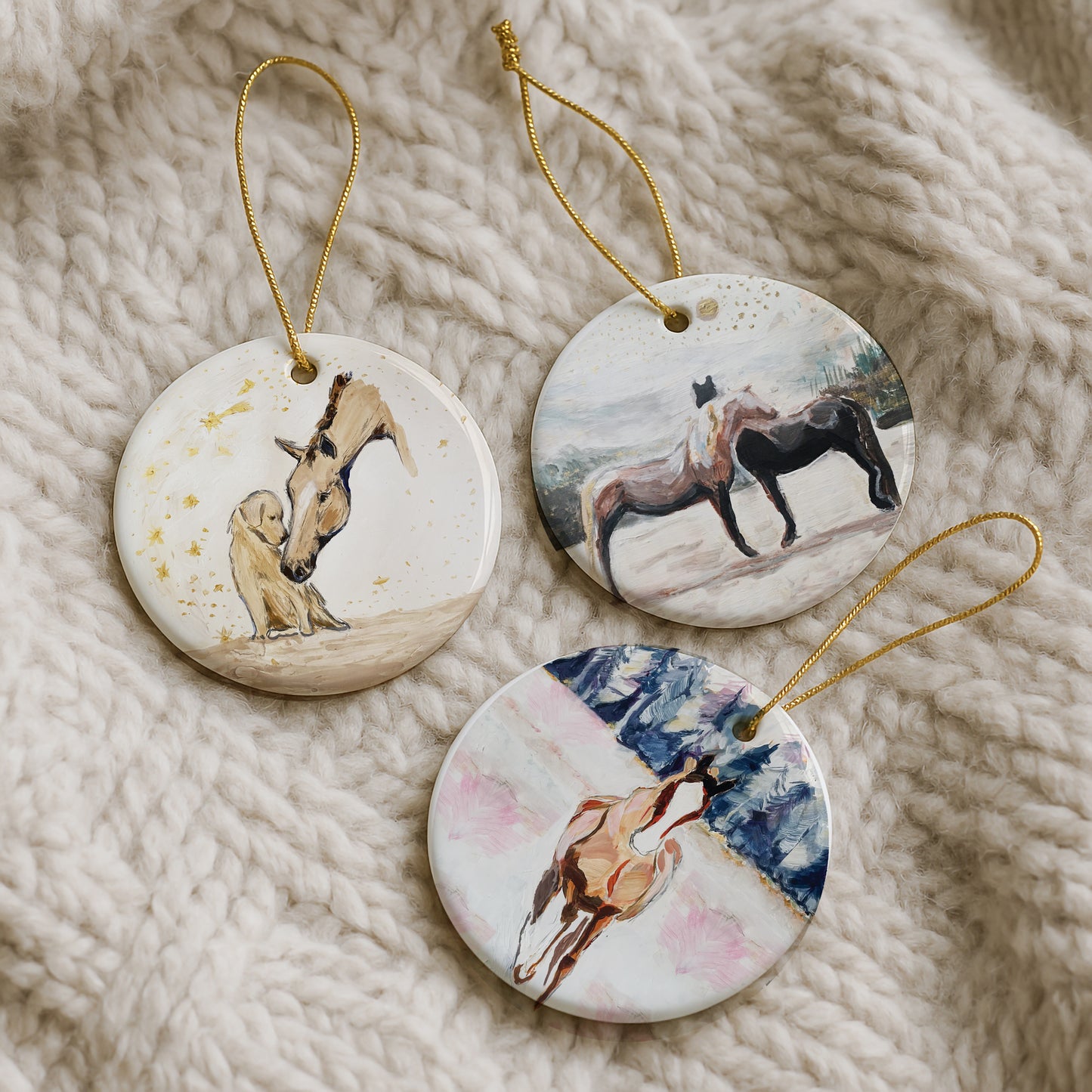Holiday Ornament Set (Bundle of 3)