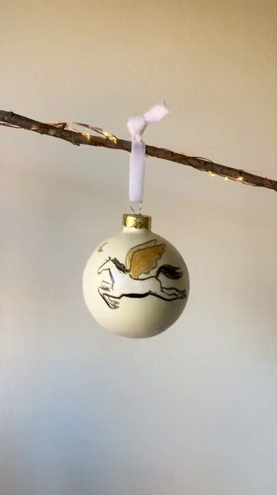 Large Ceramic Painted Ornament 7