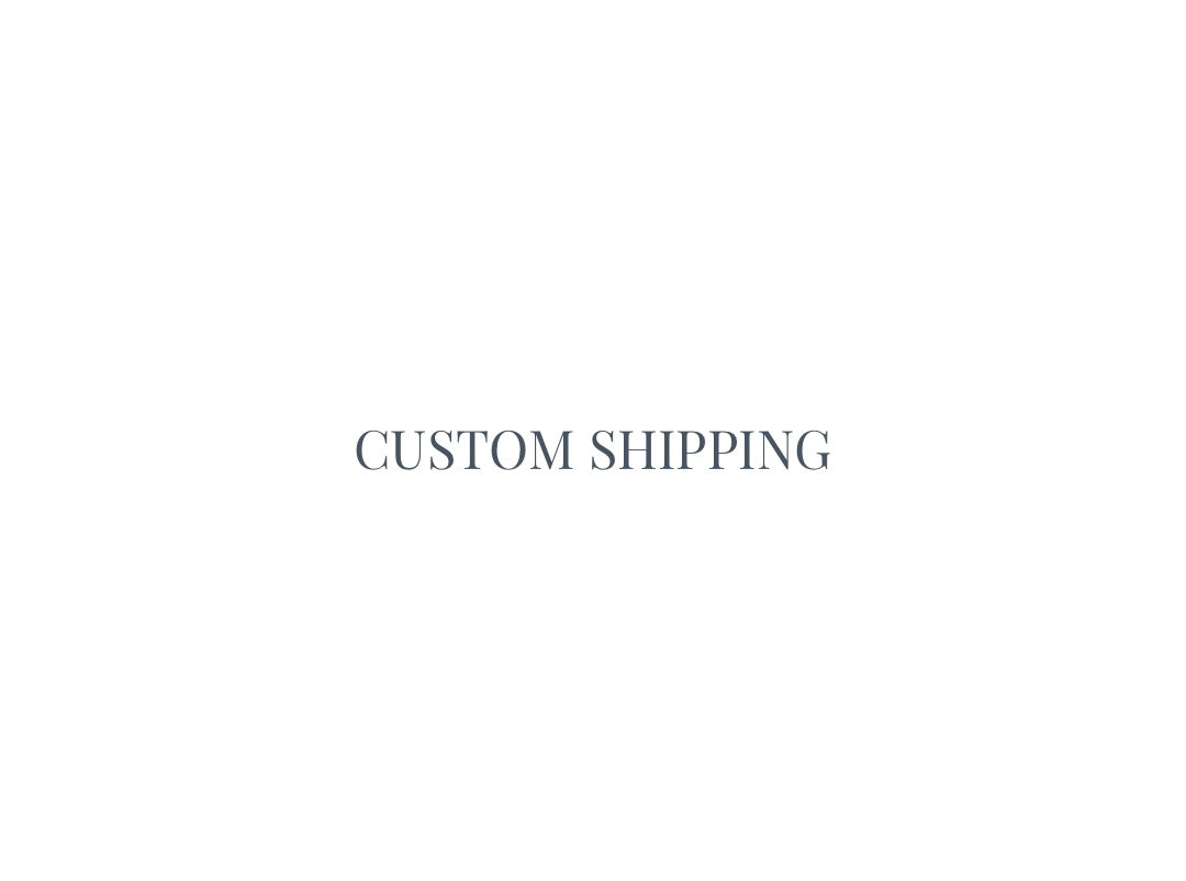 Custom Shipping