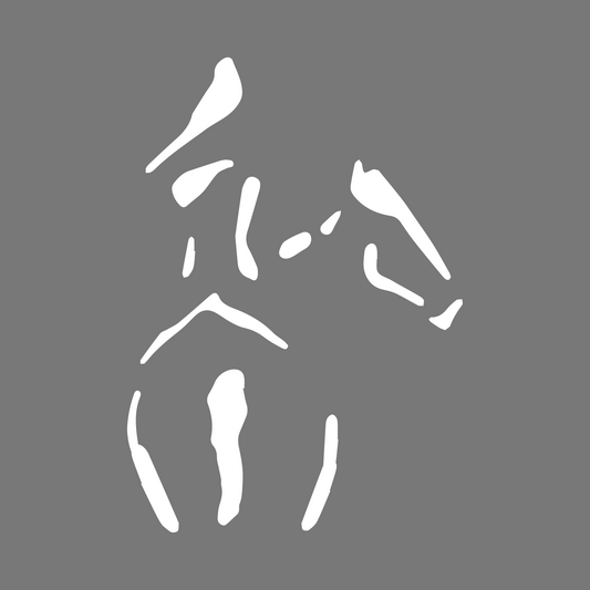 Horse Girl Car Sticker