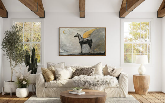 A painting that helped when I was scared