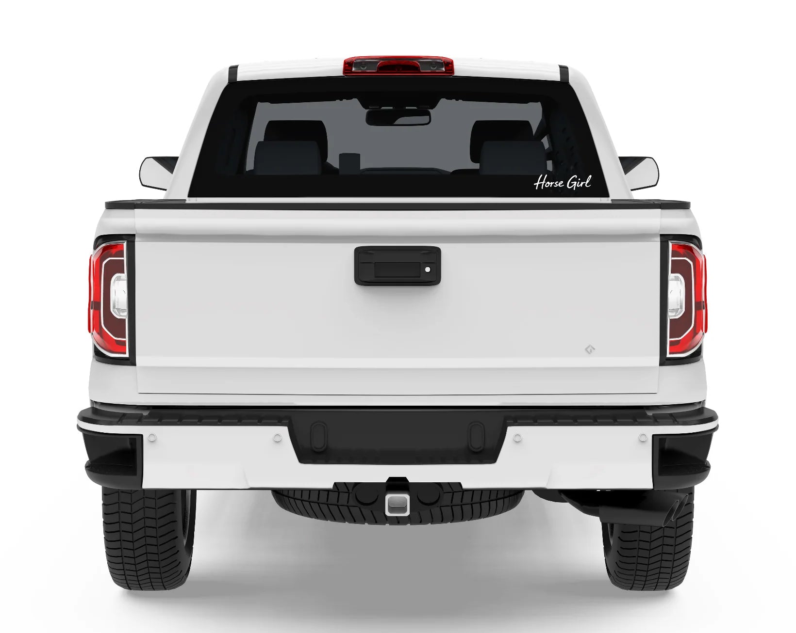 Horse Girl Car Sticker