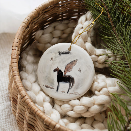 Guardian Ceramic Ornament