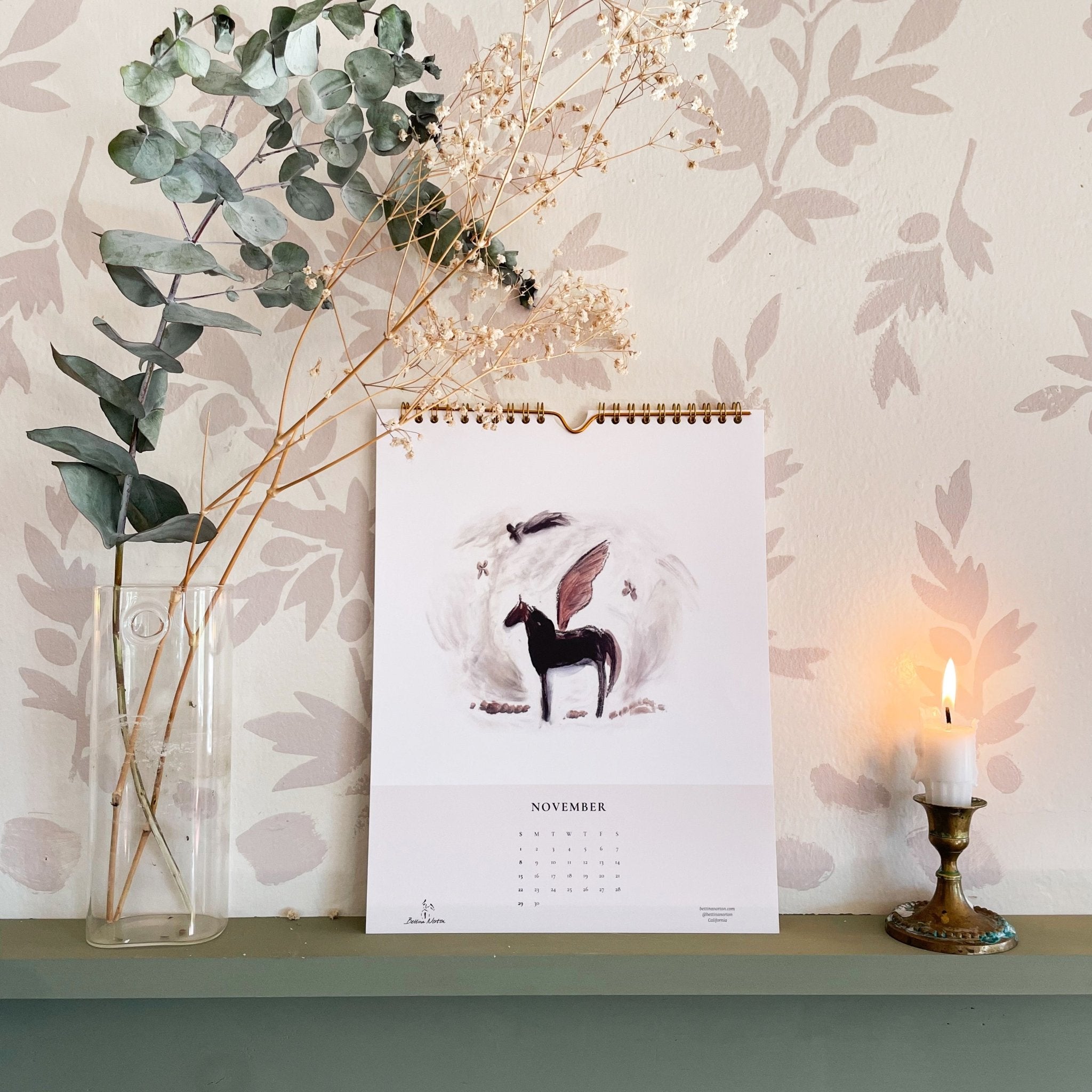 2026 Calendar - Bettina Norton Artwork