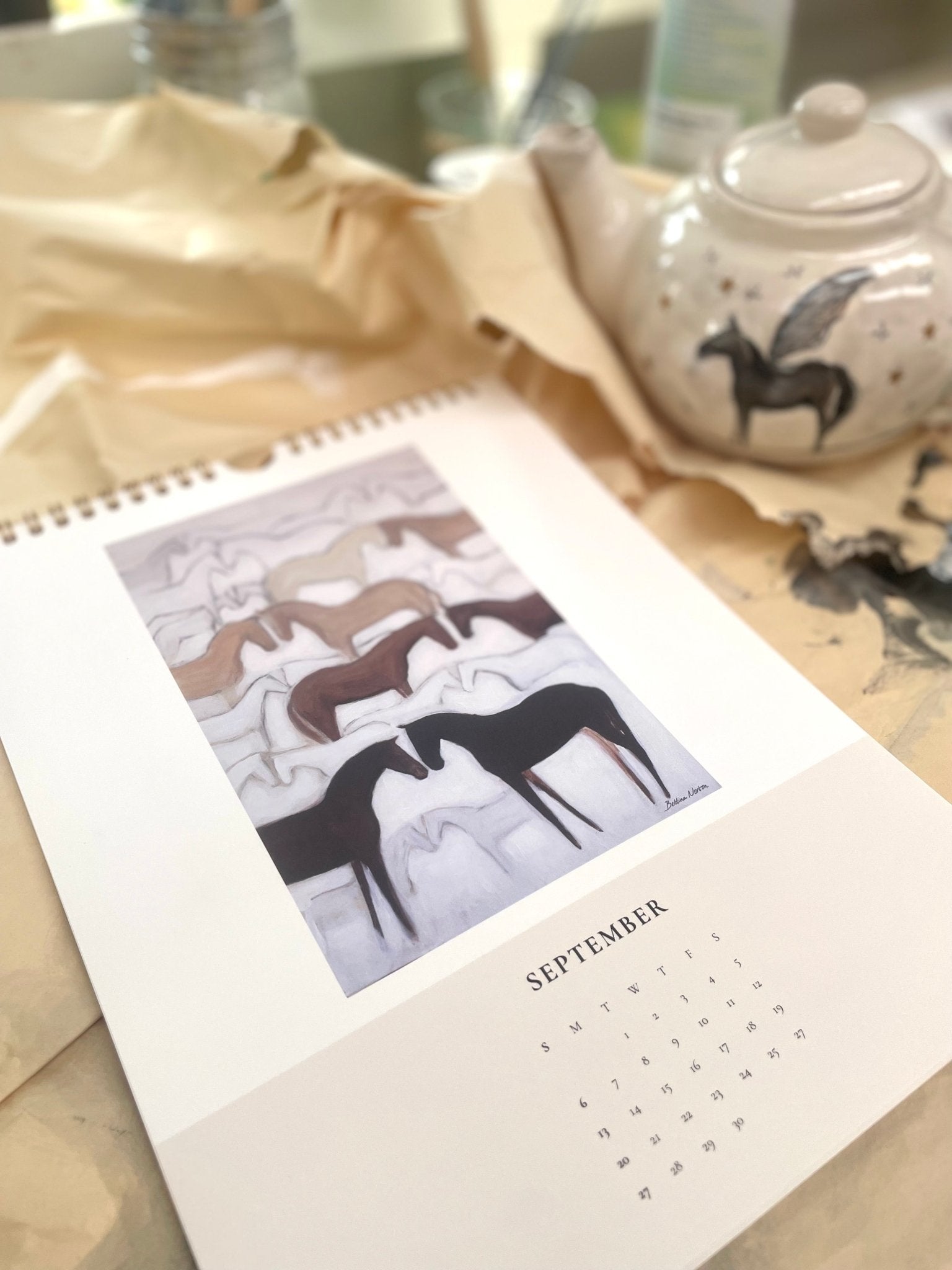 2026 Calendar - Bettina Norton Artwork