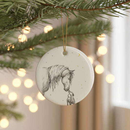 Best Friend Ceramic Ornament