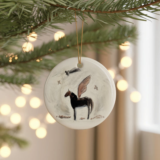 Guardian Ceramic Ornament