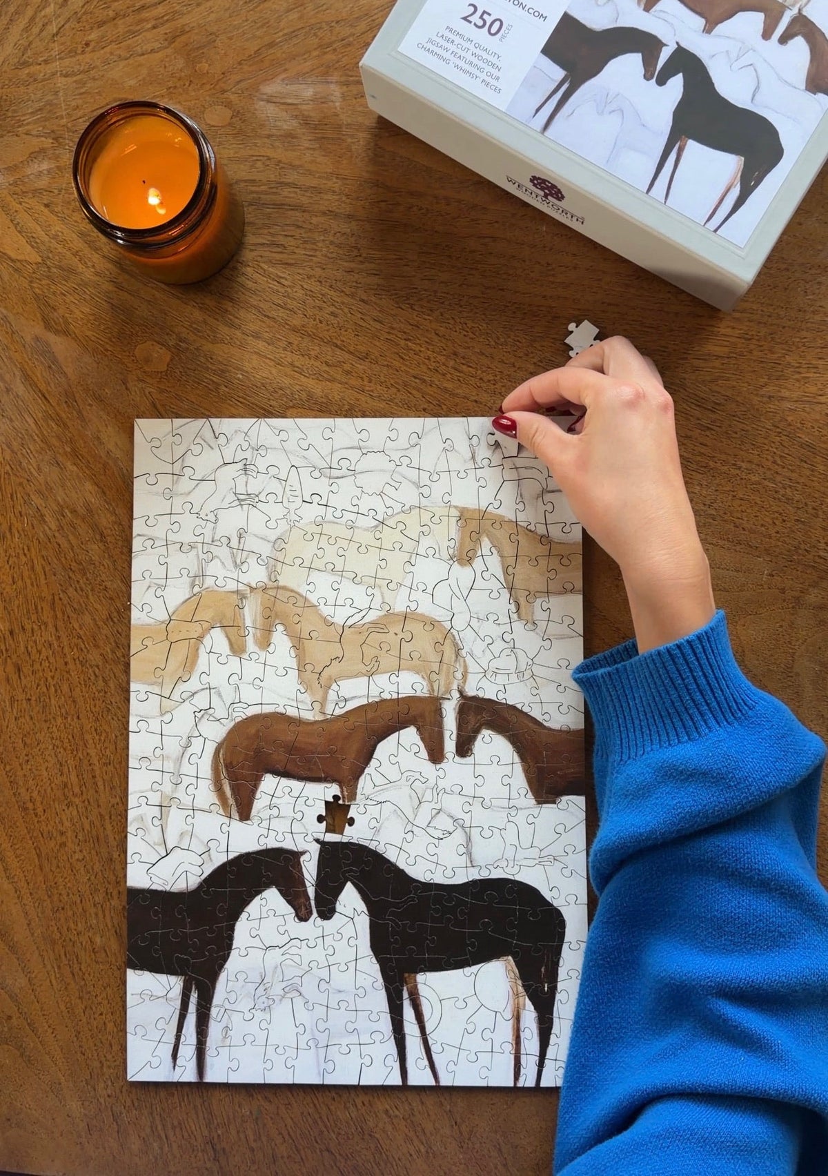 Artwork Wooden Jigsaw Puzzle