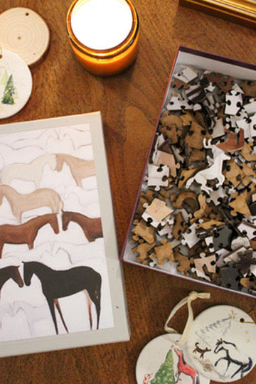 Artwork Wooden Jigsaw Puzzle