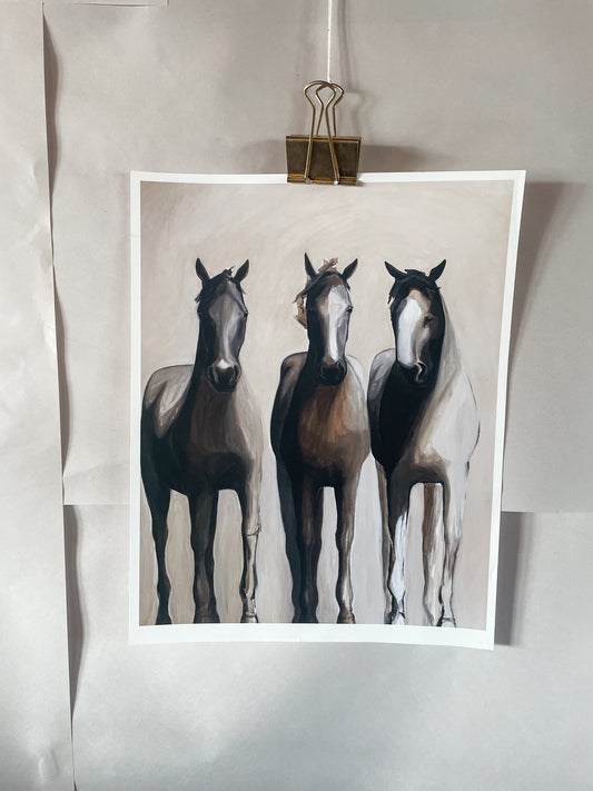 There Were Always Three Print