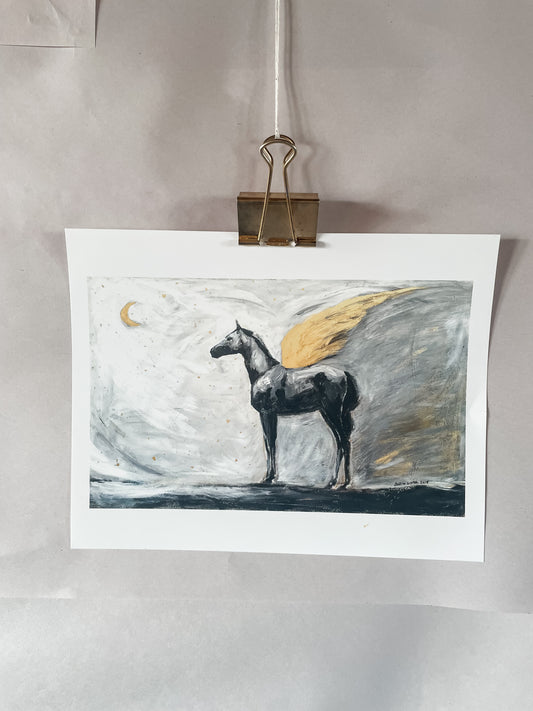 Winged Horse Print