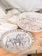 Platter 1 - Hand Painted Platter