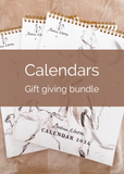 2024 Calendar Gift Bundle (Set of 3)