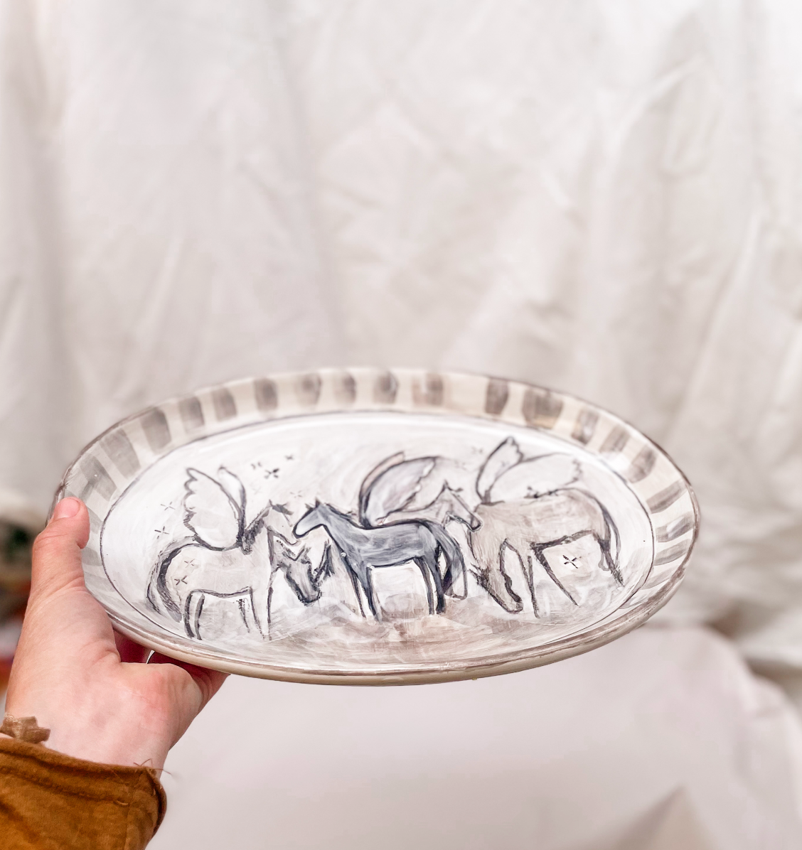 Platter 2 - Hand Painted Platter