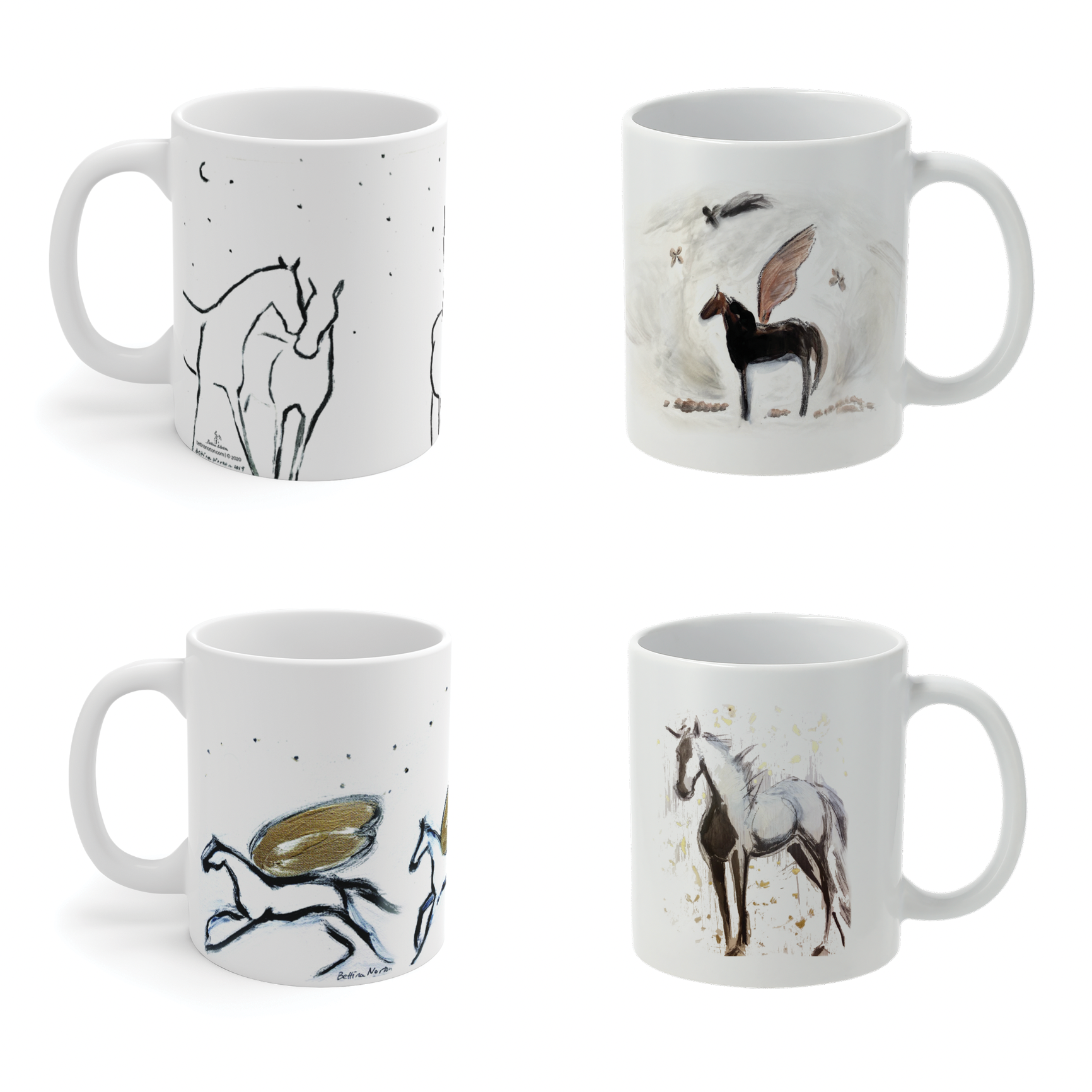Mugs — Set of 4