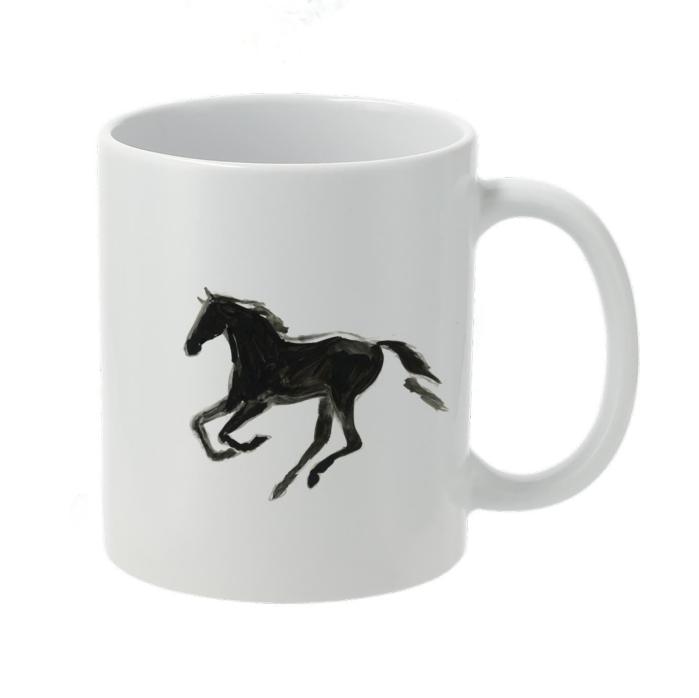 Black Beauty - Set of 2 Mugs