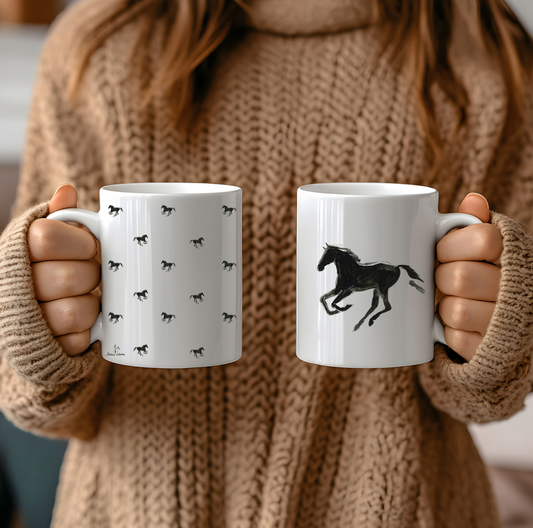 Black Beauty - Set of 2 Mugs