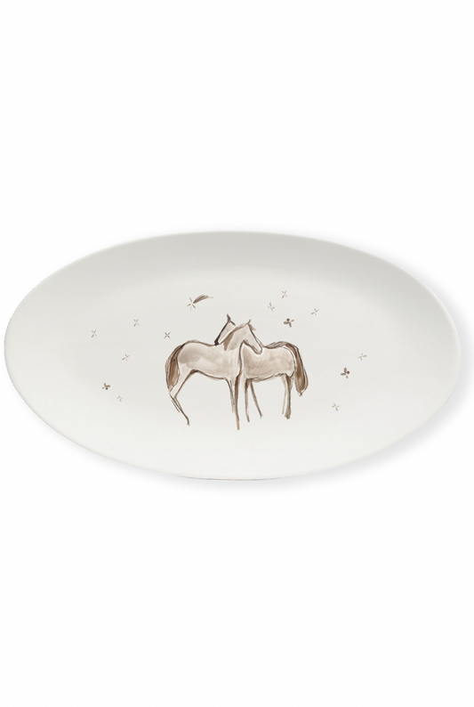 Together Again Porcelain Platter