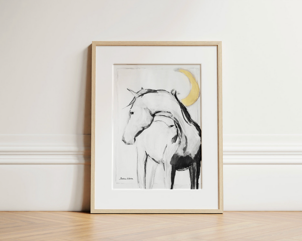 Moon - Unframed canvas - Seconds