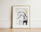 Moon - Unframed canvas - Seconds