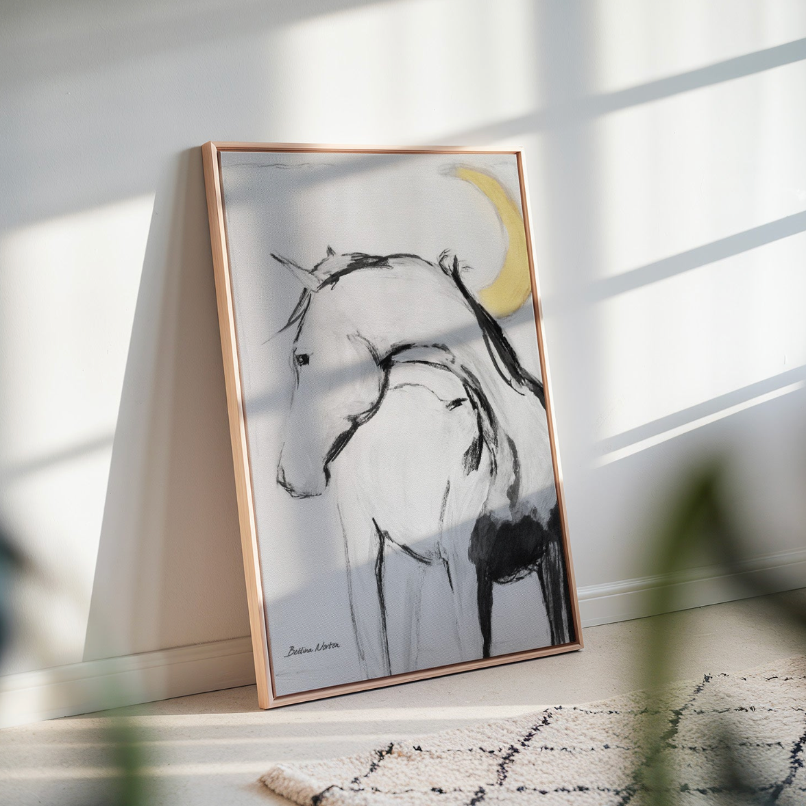 Moon - Unframed canvas - Seconds