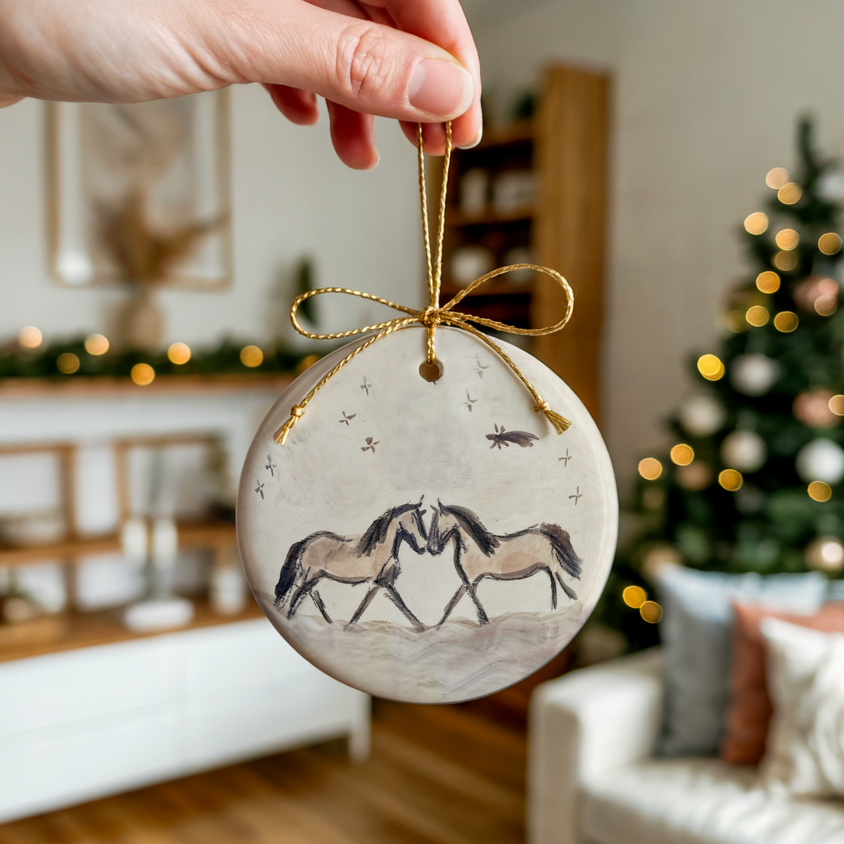 Wrapped Up In You Ornament