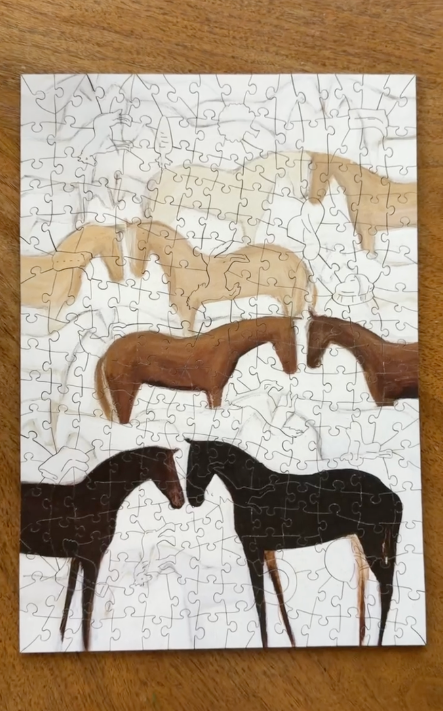 Artwork Wooden Jigsaw Puzzle