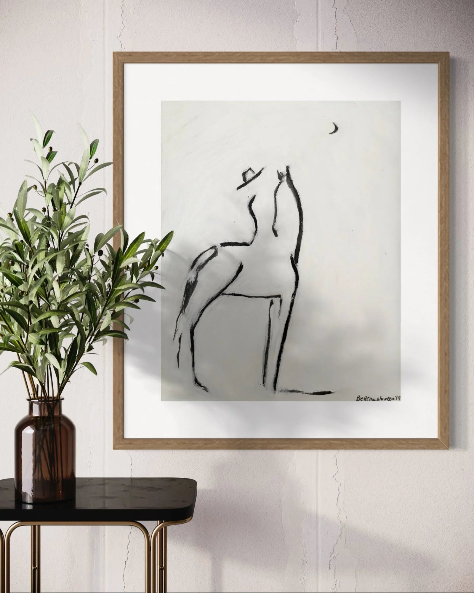 Adventure and Routine - Unframed canvas - Seconds