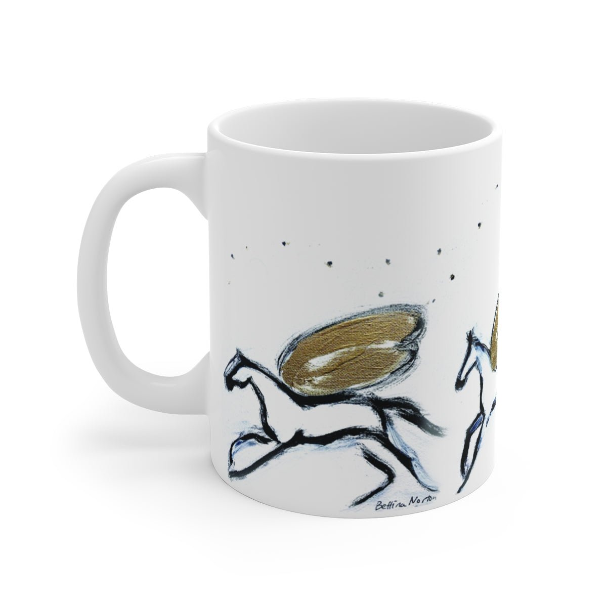 Angel Horse Coffee Mug - Bettina Norton Artwork