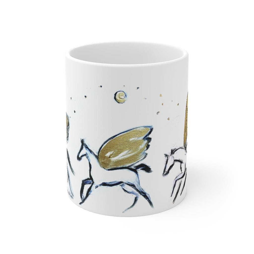 Angel Horse Coffee Mug - Bettina Norton Artwork