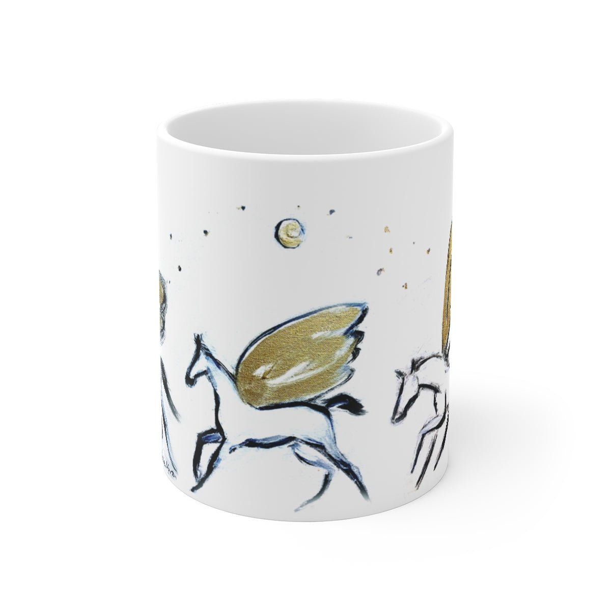 Angel Horse Coffee Mug - Bettina Norton Artwork