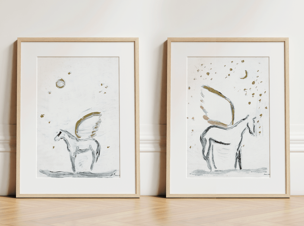 Angel Horses Set - Bettina Norton Artwork