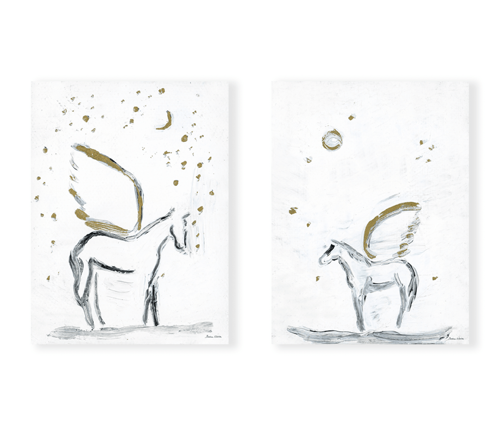 Angel Horses Set - Bettina Norton Artwork