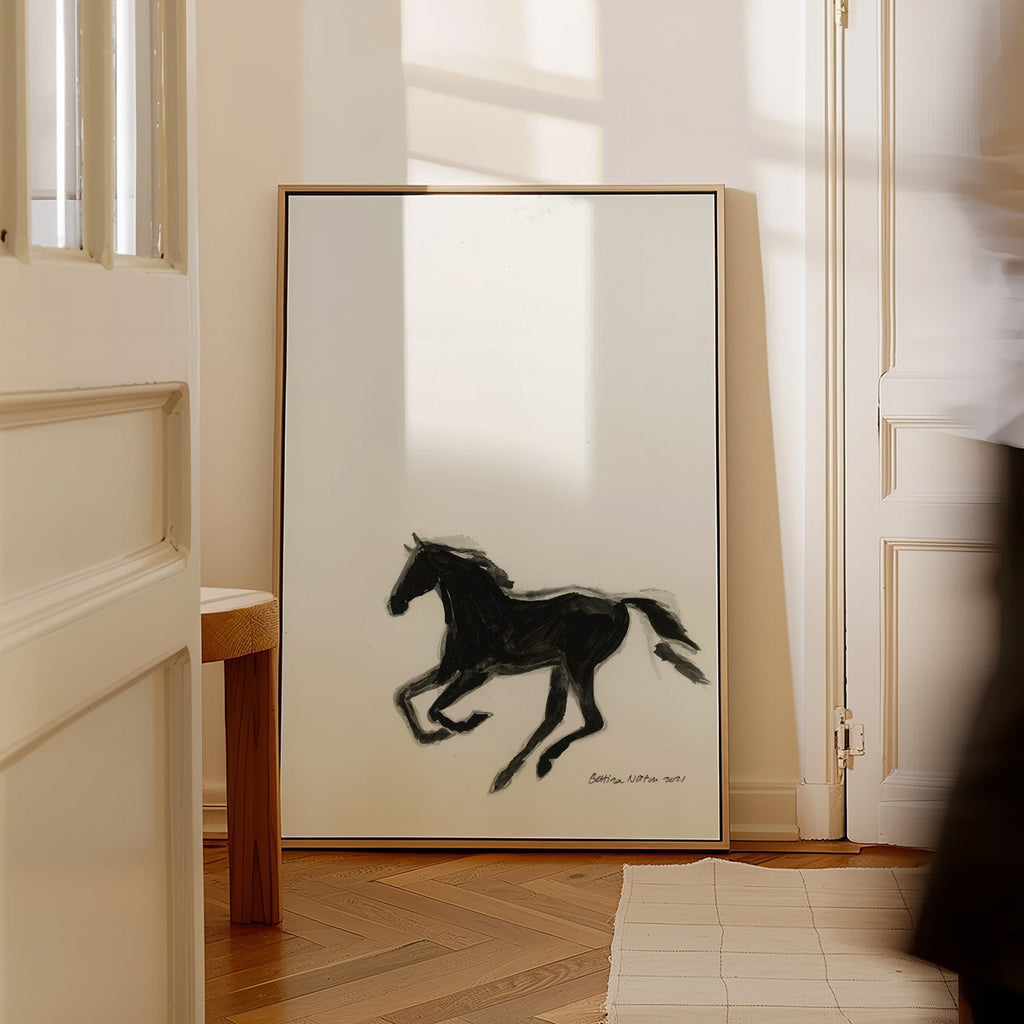 Black Horse - Bettina Norton Artwork